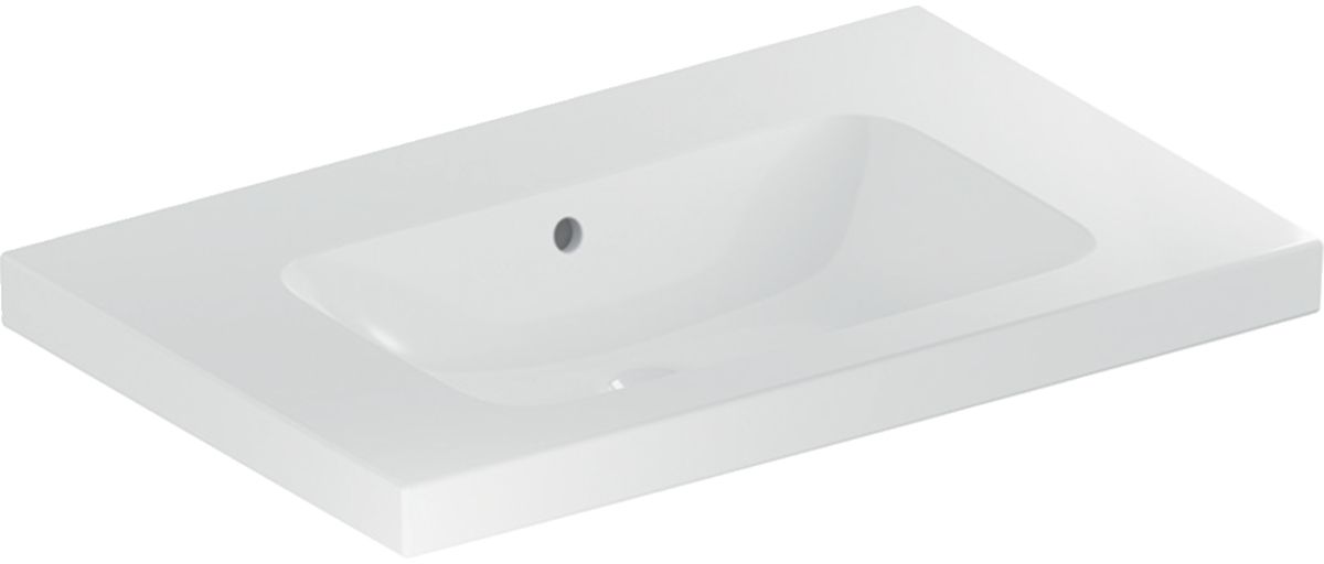 Geberit iCon lavabo 75x48 cm rettangolare da mobile bianco 501.839.00.4