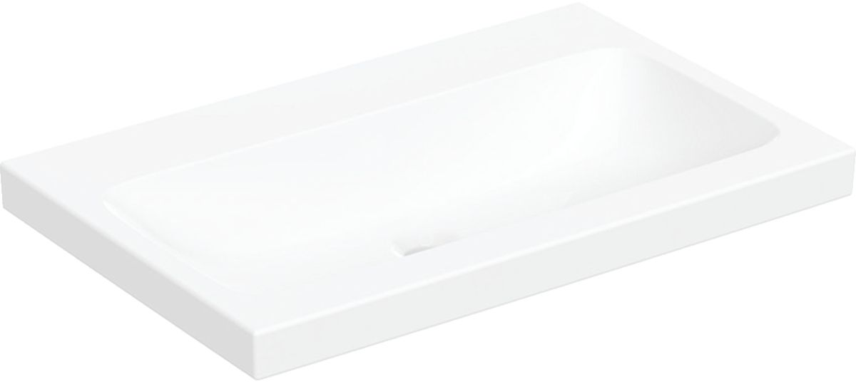 Geberit iCon lavabo 75x47 cm rettangolare da appoggio bianco 501.848.00.8