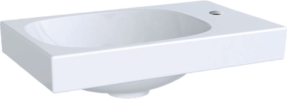 Geberit Acanto lavabo 40x25 cm rettangolare da mobile bianco 500.635.01.8