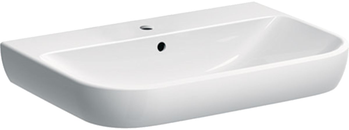 Geberit Smyle lavabo 70x48 cm rettangolare a parete bianco 500.248.01.8