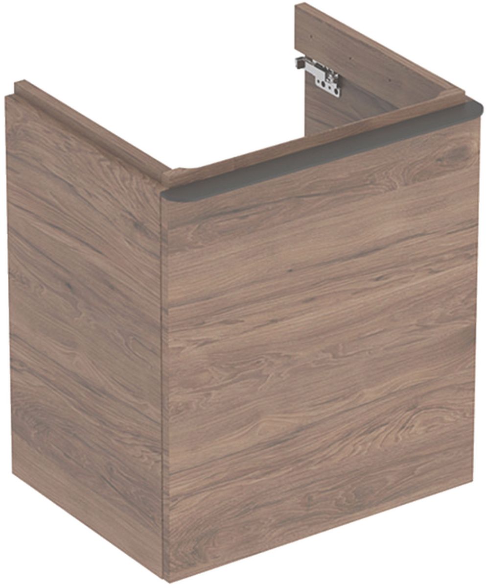 Geberit Smyle Square armadietto 53.6x43.3x61.7 cm sottolavabo sospeso noce 500.366.JR.1