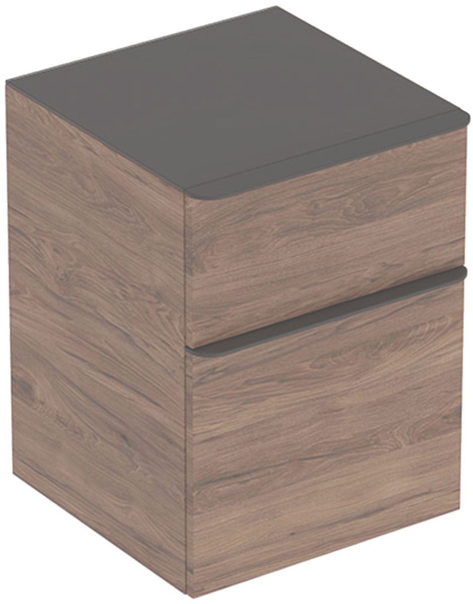 Geberit Smyle Square armadietto 45x47x60 cm laterale sospeso noce 500.357.JR.1