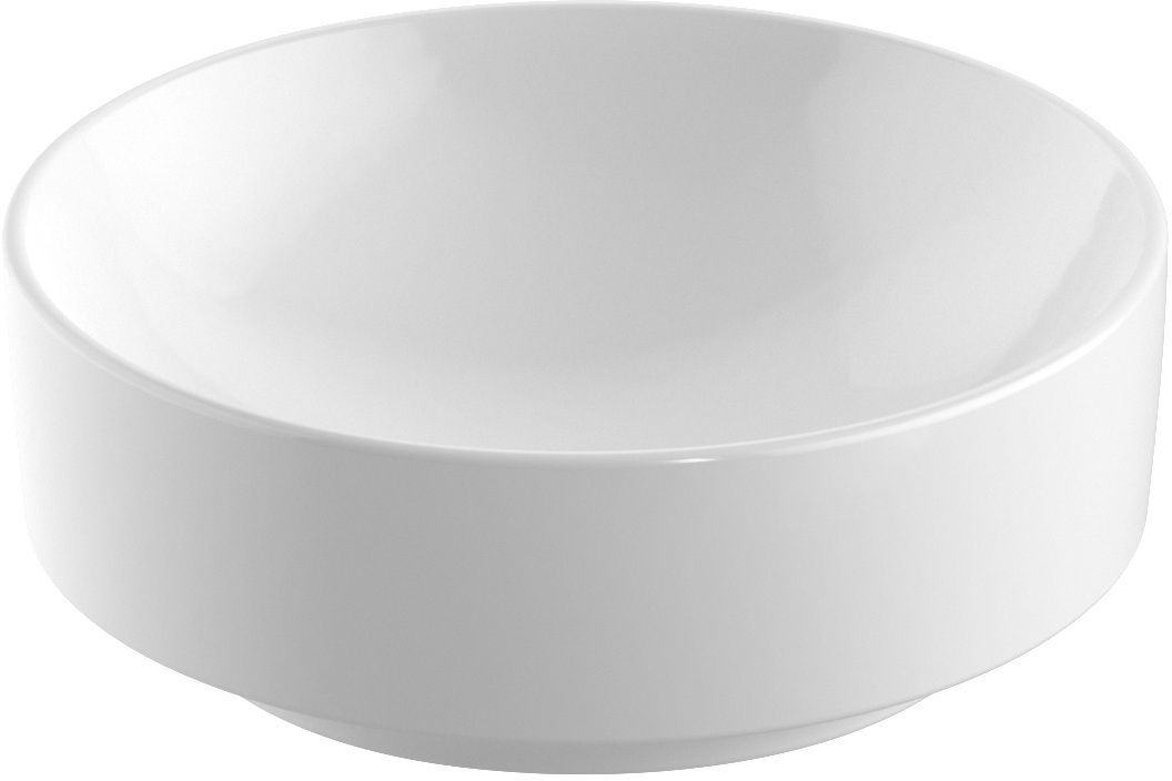 Geberit Variform lavabo 40x40 cm rotonda da appoggio bianco opaca 500.768.00.2