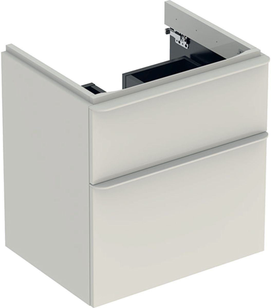 Geberit Smyle Square armadietto 58.4x47x61.7 cm sottolavabo sospeso grigio 500.352.JL.1