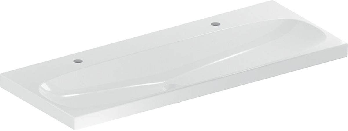 Geberit Acanto lavabo 120x48 cm rettangolare da mobile bianco 501.880.00.6