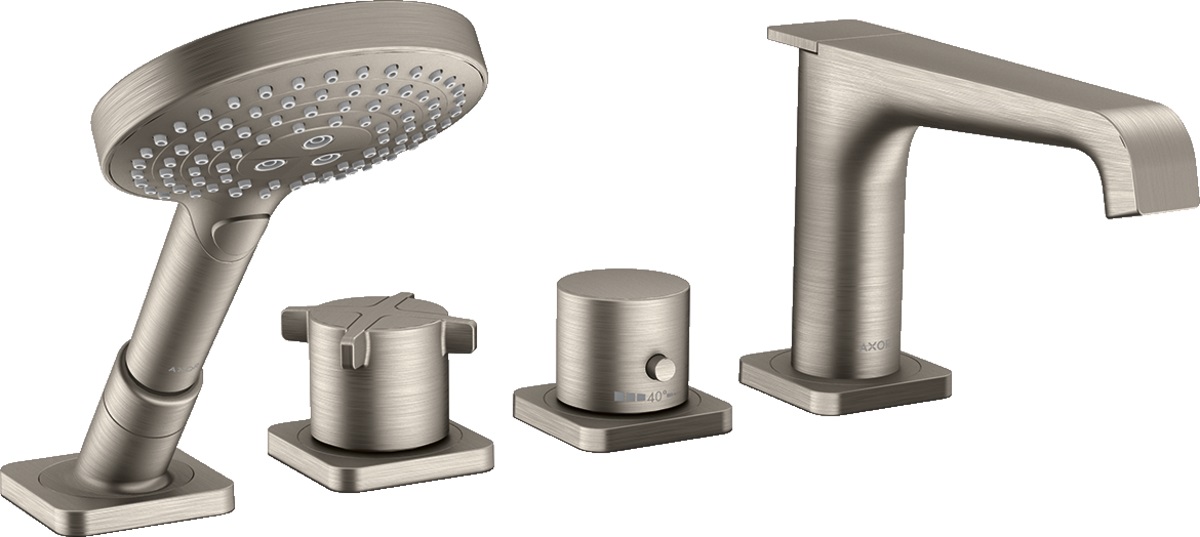 Axor Citterio E rubinetto per vasca e doccia bordo vasca con termostato || 36411800