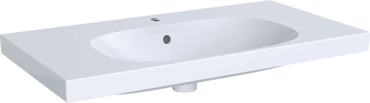 Geberit Acanto lavabo 90x48 cm rettangolare da mobile bianco 500.623.01.8