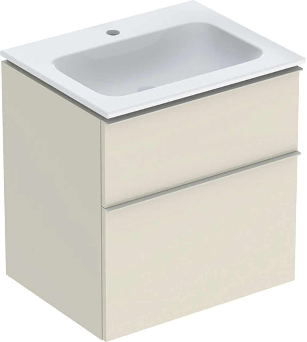 Geberit iCon lavabo con armadietto 60 cm grigio 502.331.JL.1