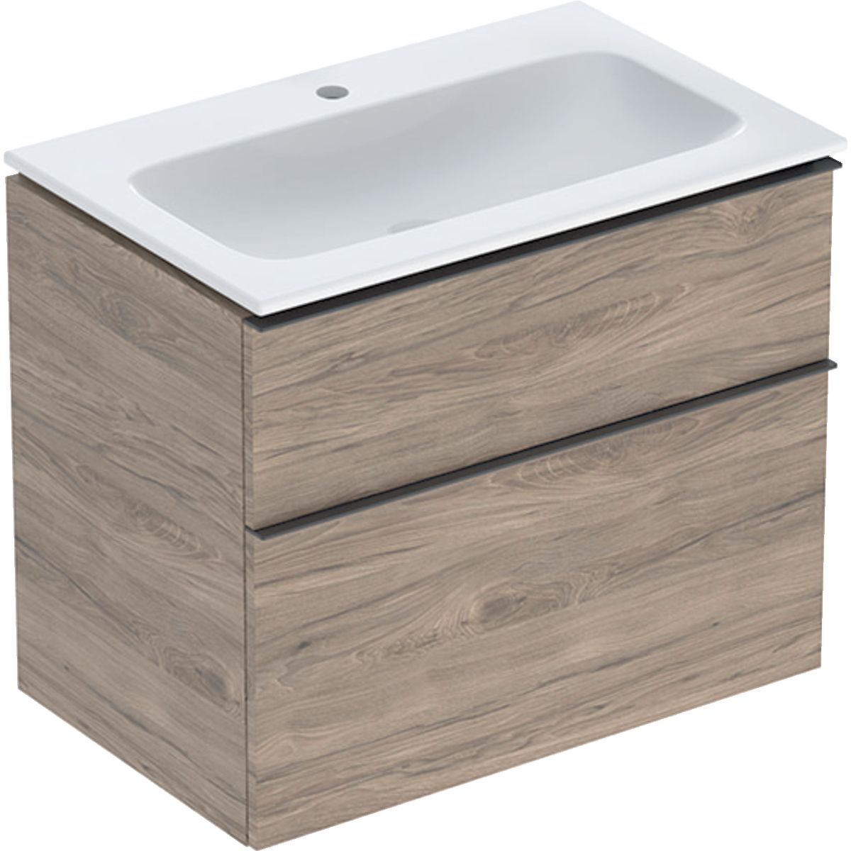 Geberit iCon lavabo con armadietto 75 cm noce 502.332.JR.1