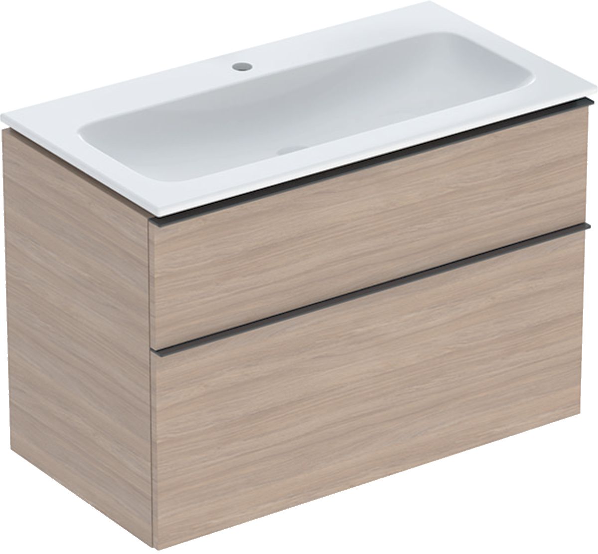 Geberit iCon lavabo con armadietto 90 cm rovere 502.333.JH.1