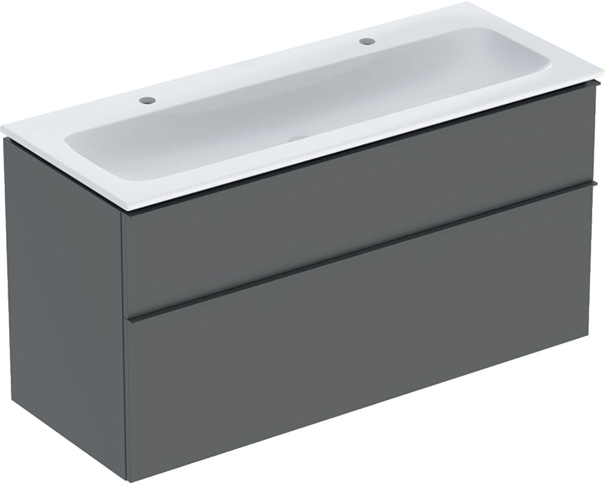 Geberit iCon lavabo con armadietto 120 cm antracite 502.334.JK.1