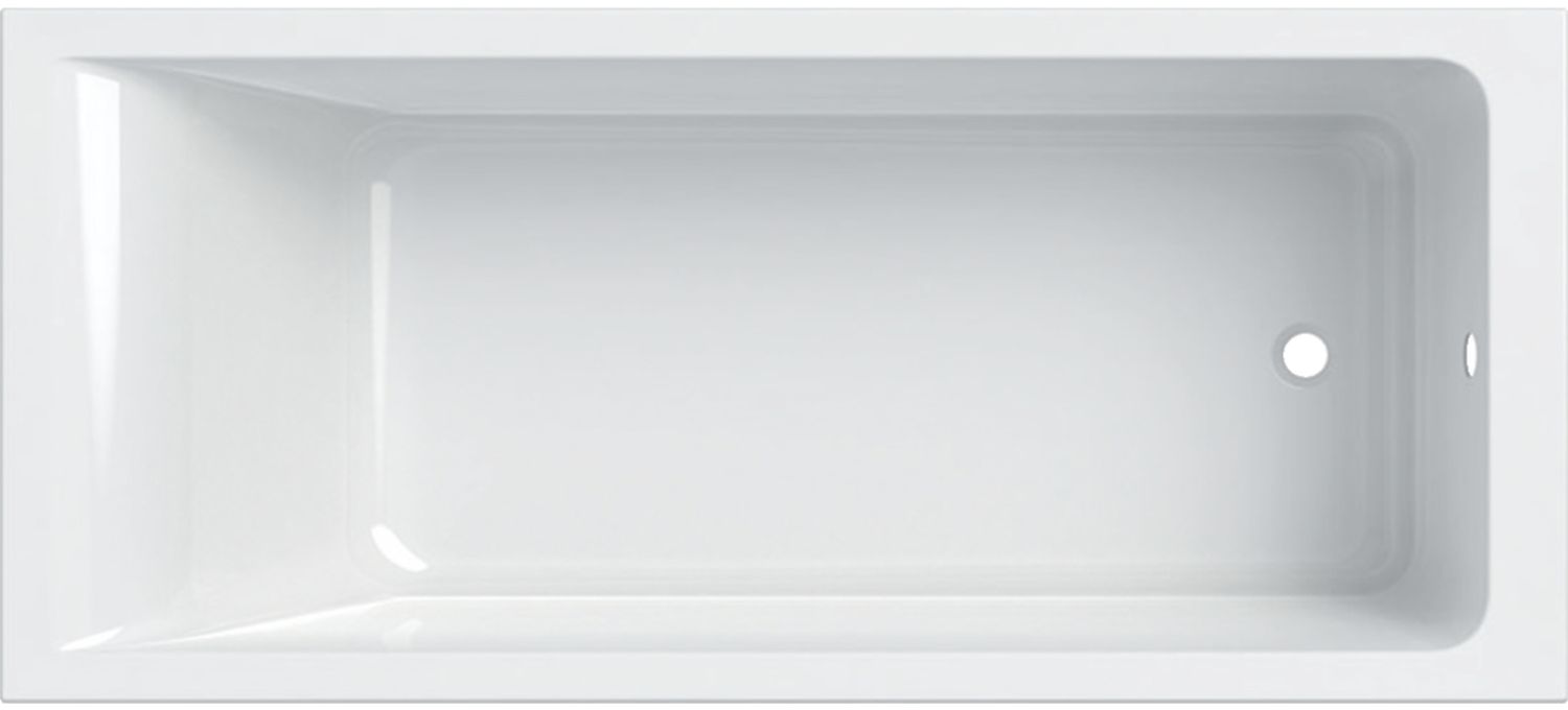 Geberit Selnova Square vasca da bagno rettangolare 180x80 cm bianco 554.386.01.1