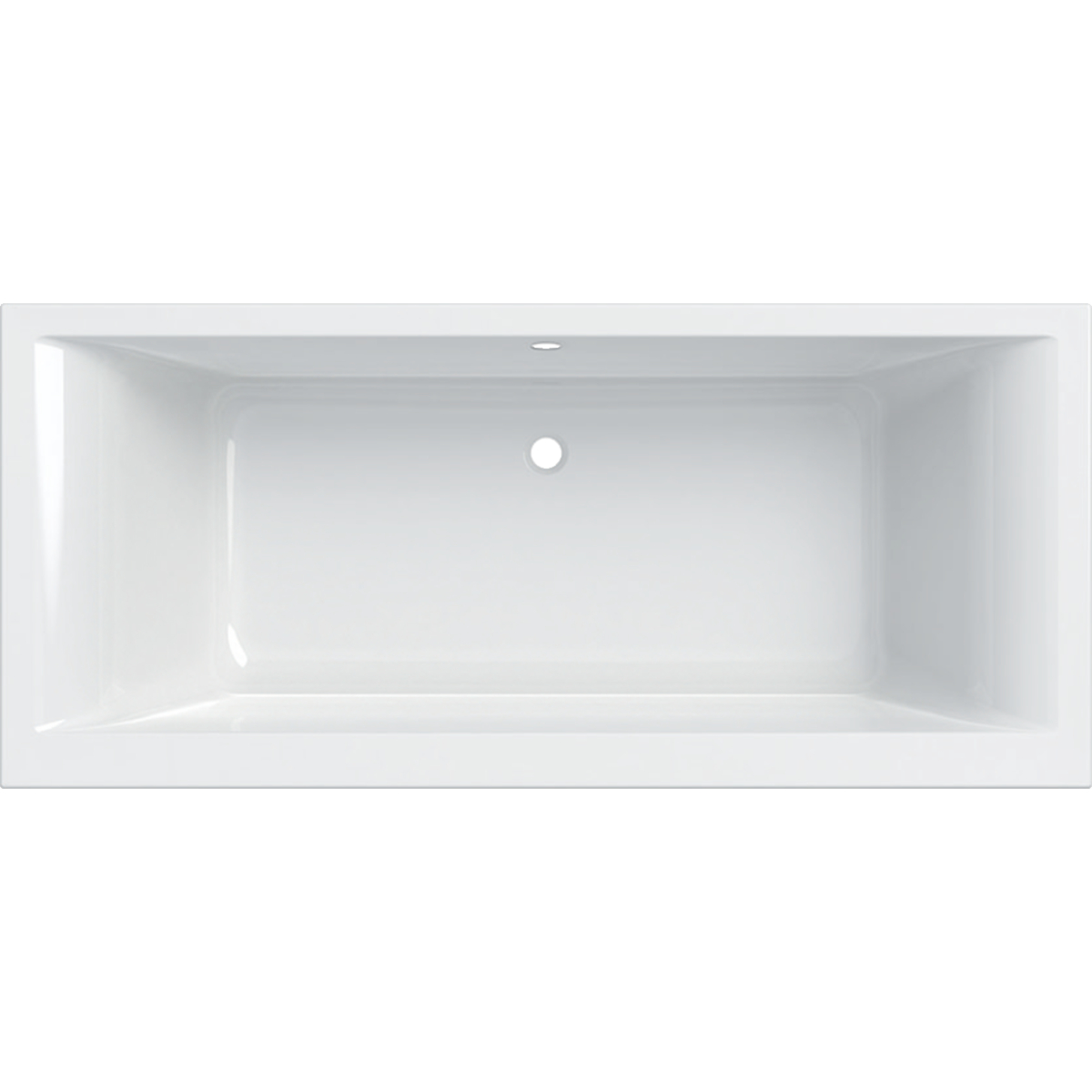 Geberit Selnova Square vasca da bagno rettangolare 180x80 cm bianco 554.387.01.1