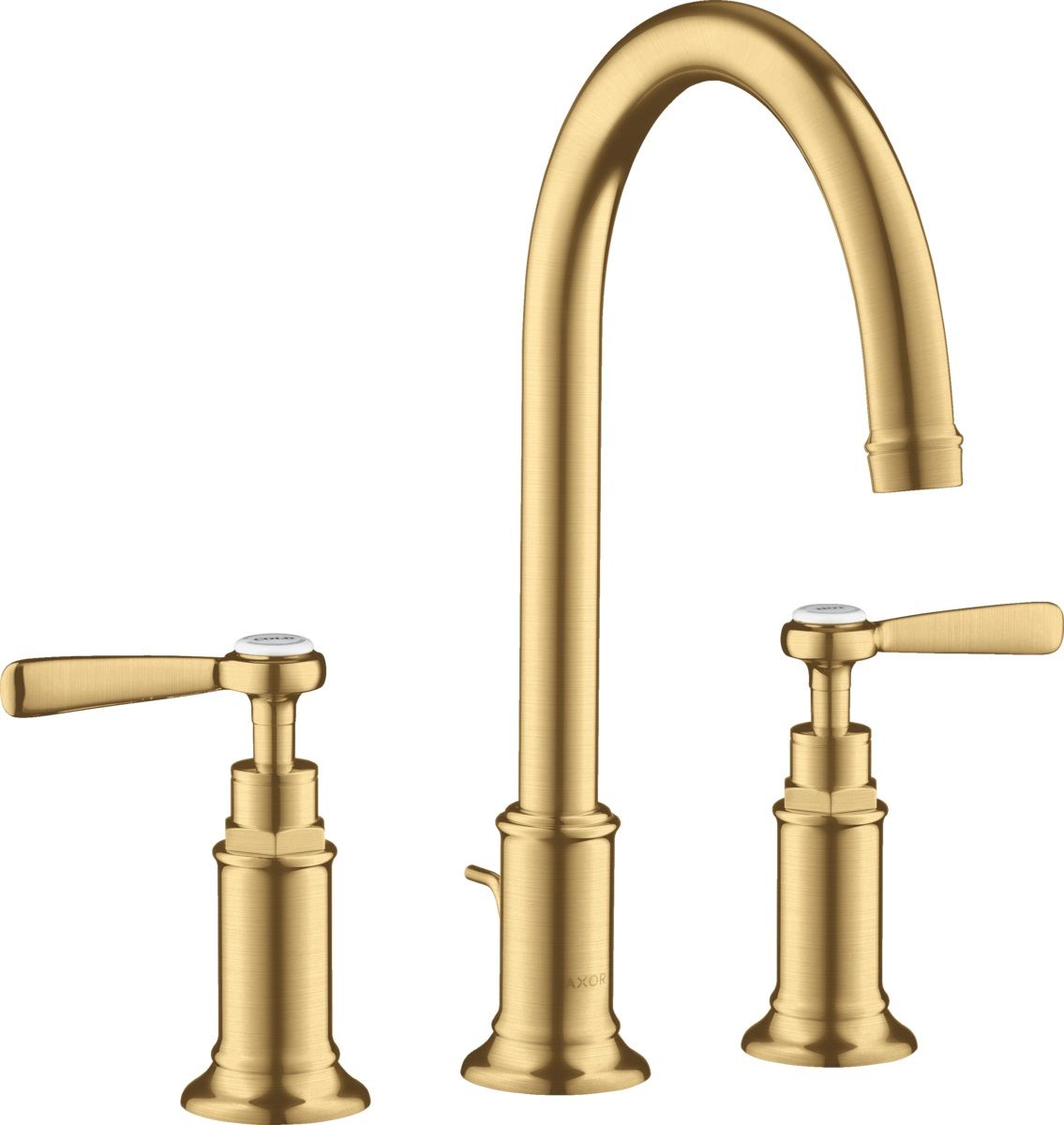 Axor Montreux rubinetto per lavabo verticale oro 16514250