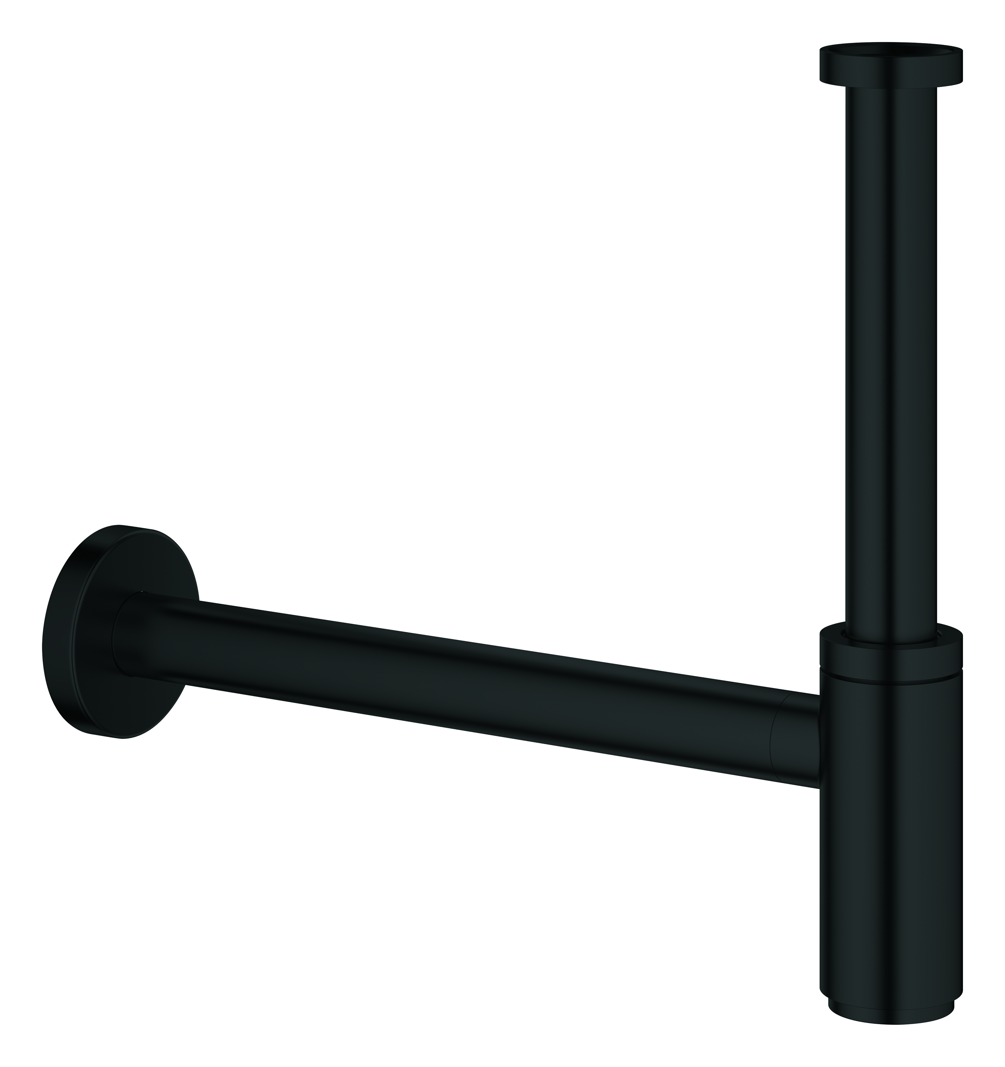 Grohe sifone per lavabo a bottiglia nero 295032430