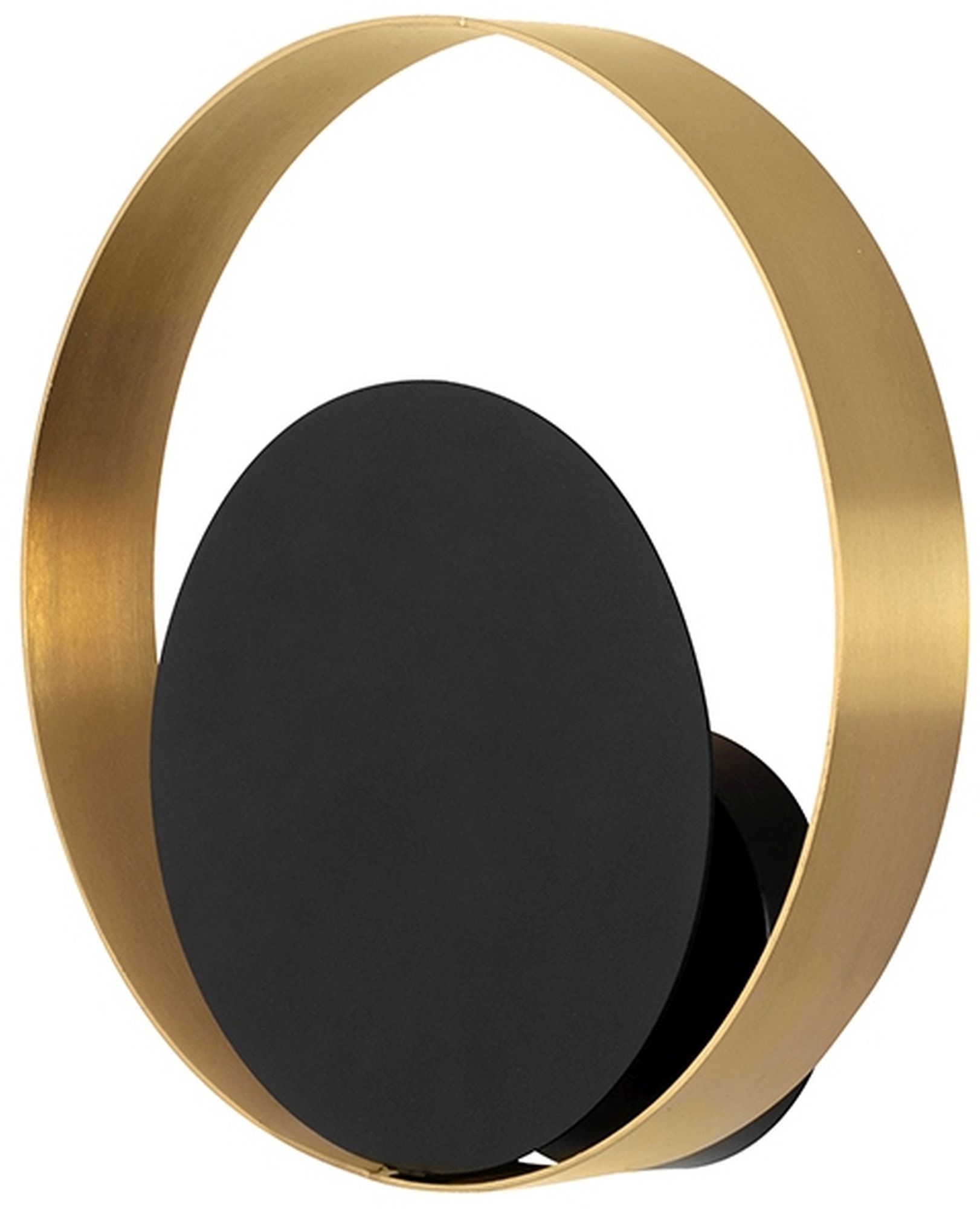 Moosee Band lampada da parete 1x40 W nero-oro MSE010100339