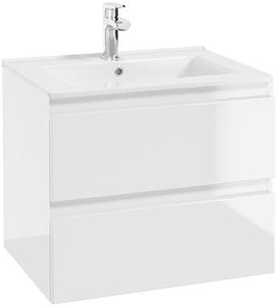 Defra Como armadietto 60x45.1x50 cm sottolavabo sospeso bianco 123-D-06055