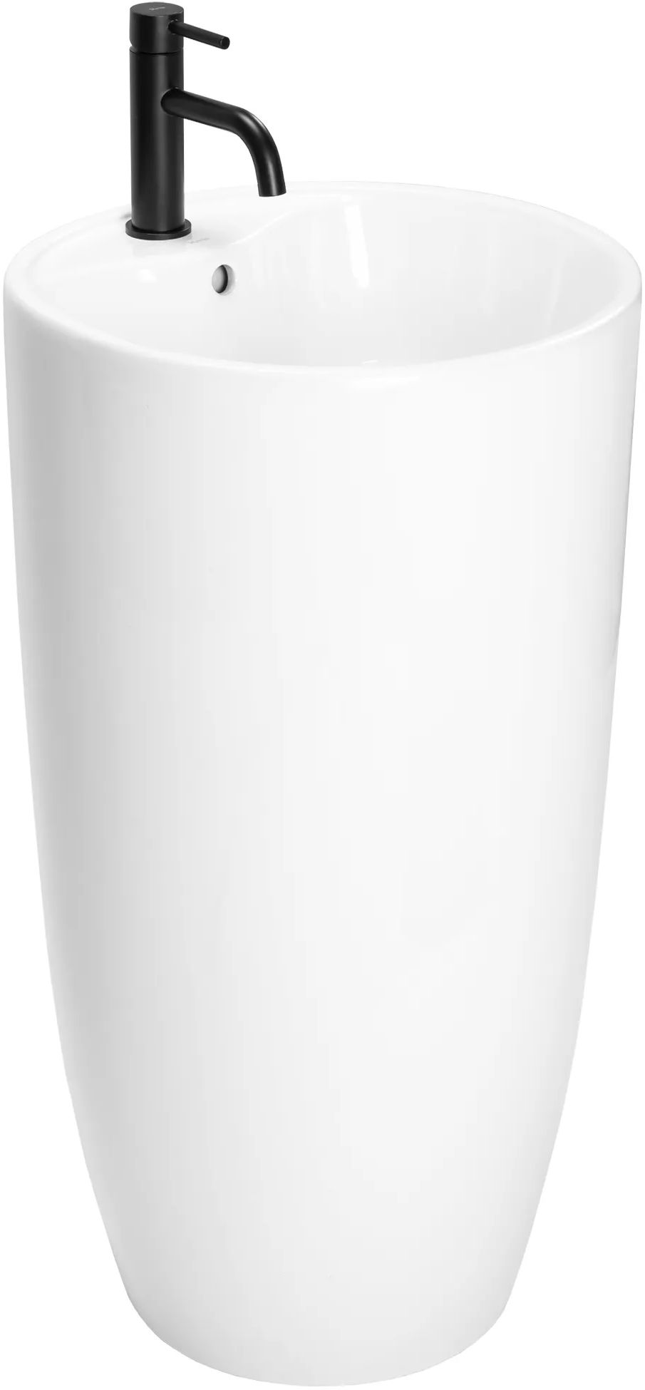 Rea Anya lavabo 45x45 cm rotonda freestanding bianco REA-U6503