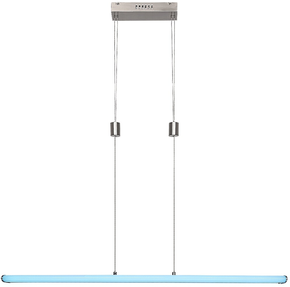Rabalux Temperius lampada sospesa 1x24 W bianco-cromo 72011
