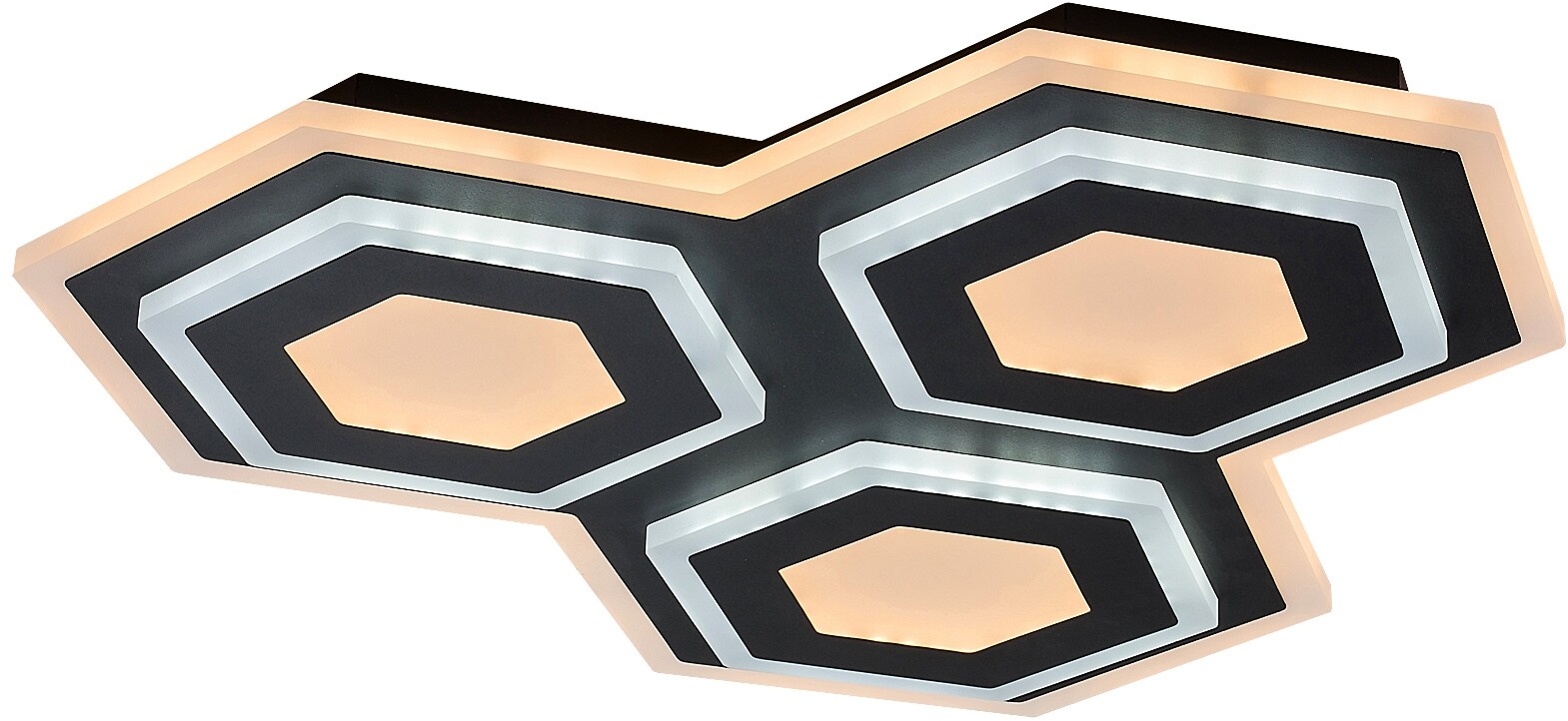 Rabalux Bitsi lampada da soffitto 1x72 W nero-giallo 71115