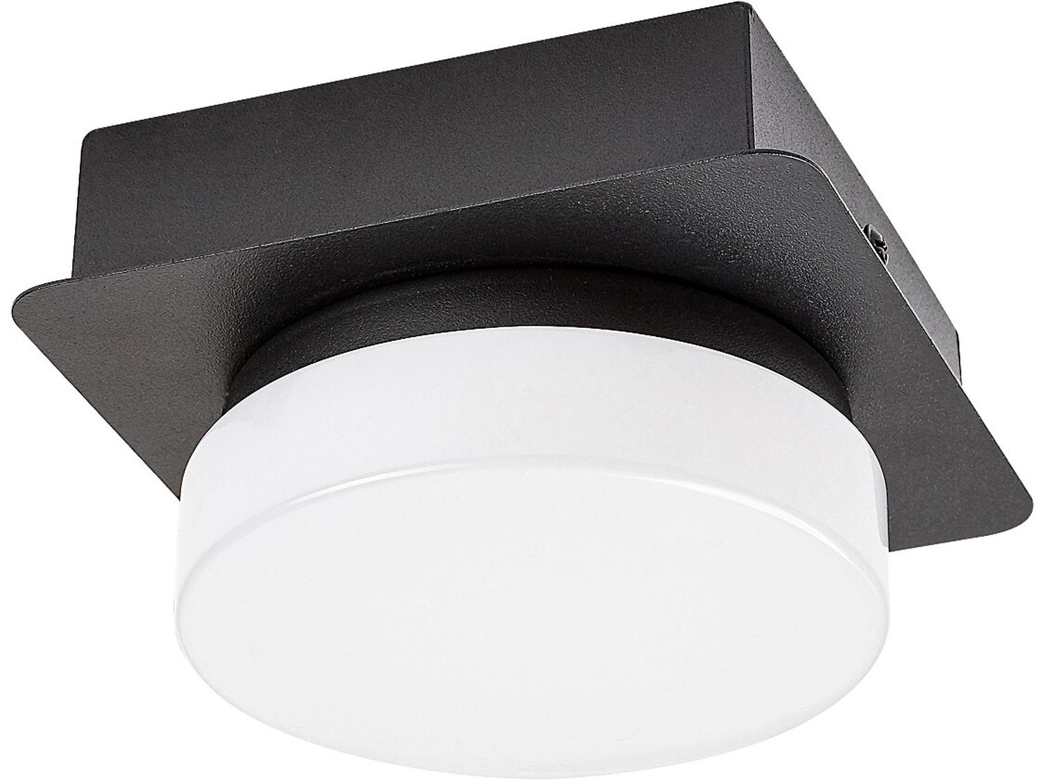 Rabalux Attichus lampada da soffitto 1x5 W bianco-nero 75001