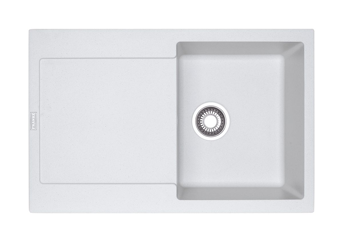 Franke Maris lavello in granito 78x50 cm bianco 114.0153.909