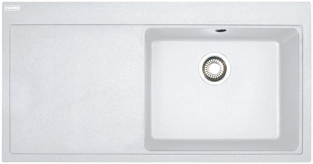 Franke Mythos lavello in granito 100x51.5 cm bianco 114.0675.972