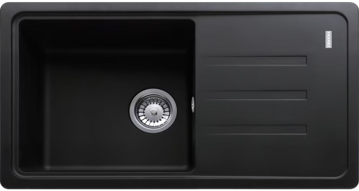Franke Bliss lavello in granito 78x43.5 cm grigio/grafite/inox 114.0676.310