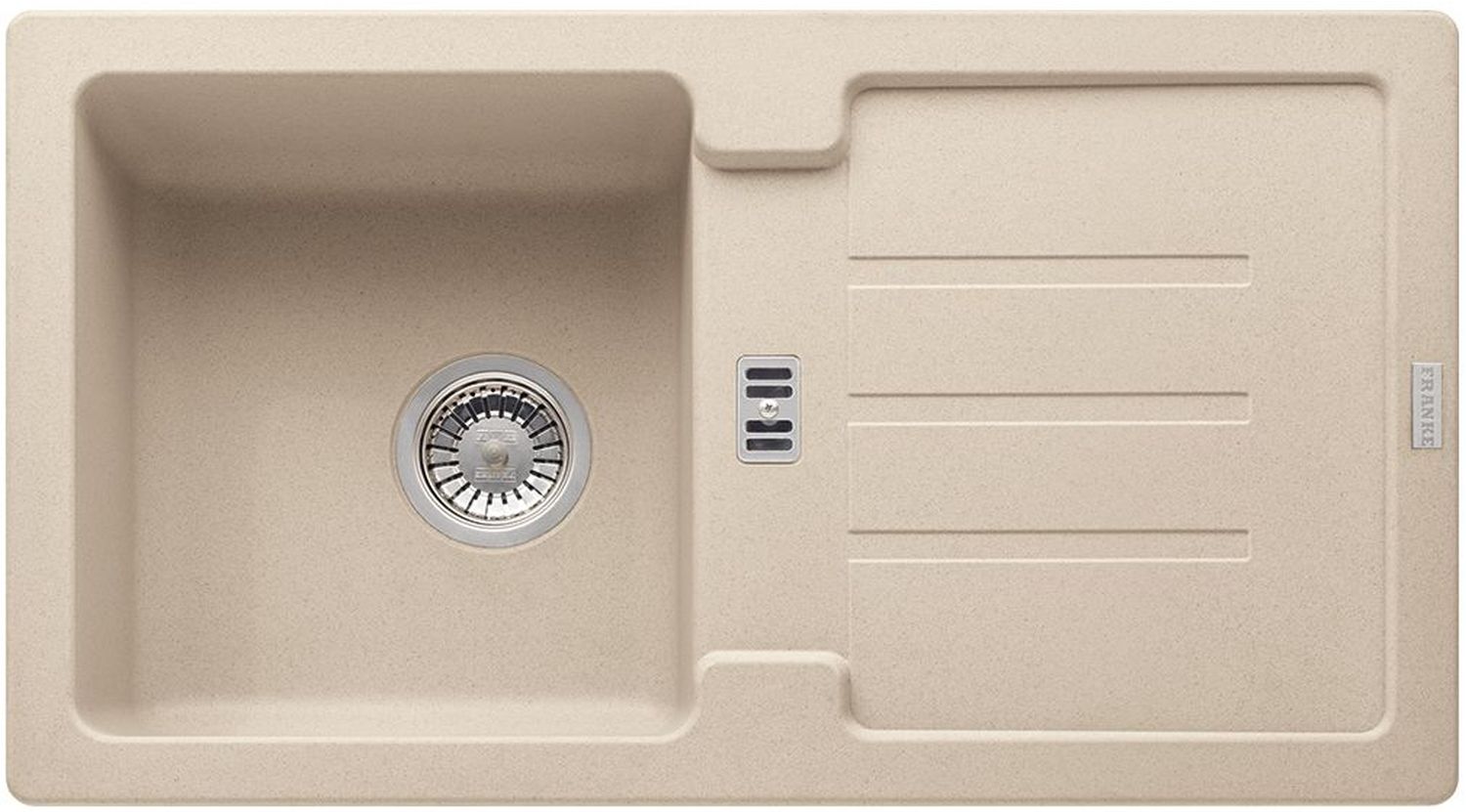 Franke Strada lavello in granito 78x43.5 cm beige 114.0676.323