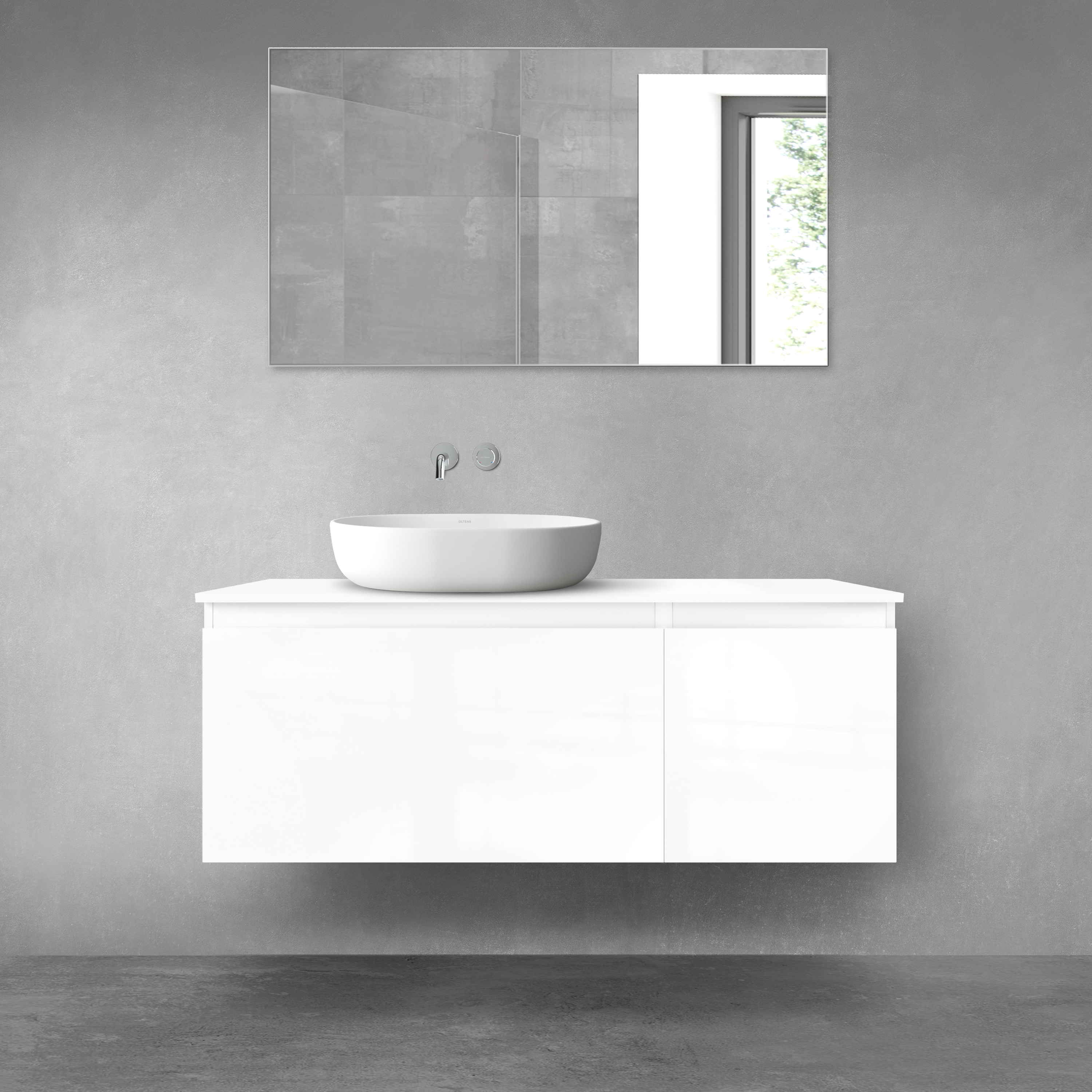 Set armadietto Oltens Vernal 60014000, armadietto Oltens Vernal 60018000, 63007000