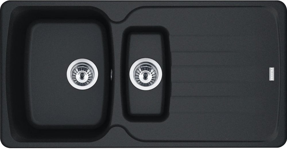 Franke Antea lavello in granito 97x50 cm grigio/grafite/inox 114.0490.275