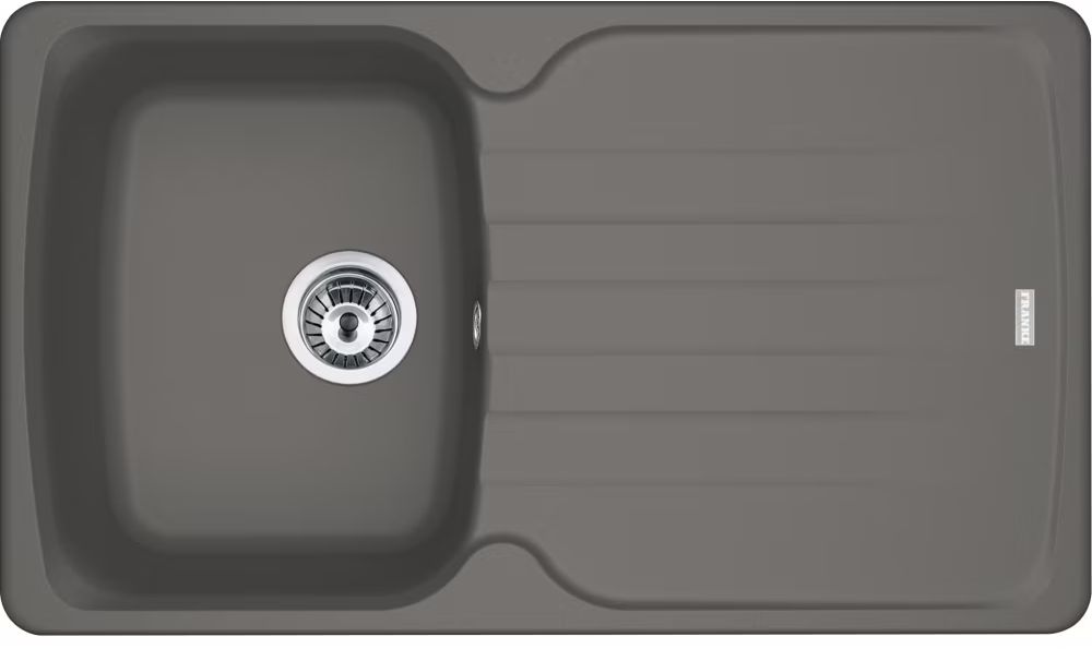 Franke Antea lavello in granito 86x50 cm grigio/grafite/inox 114.0676.246