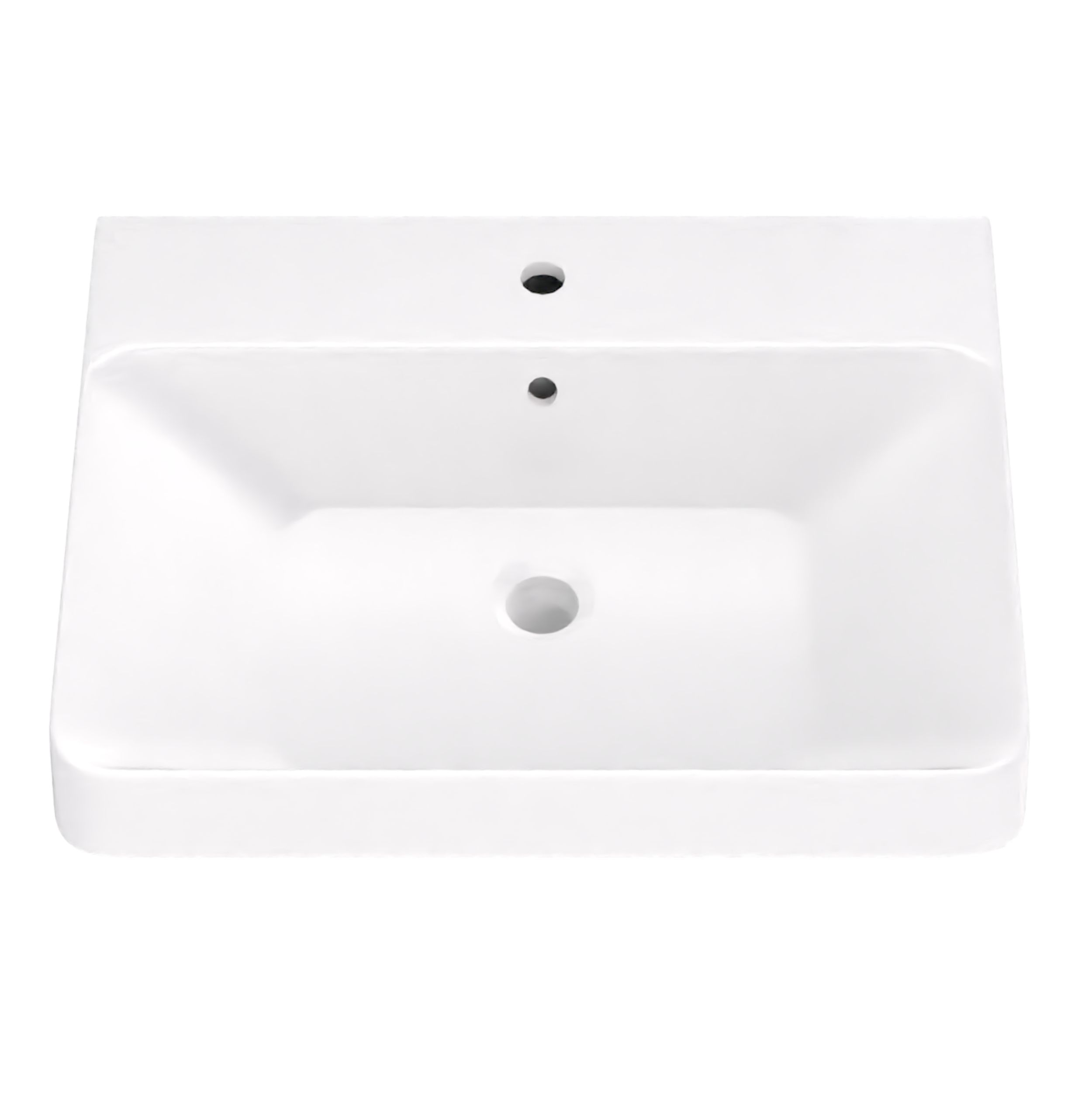 Strama Austin lavabo 61x45 cm rettangolare da mobile bianco 99.09.060