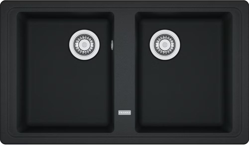 Franke Basis lavello in granito 86x50 cm grigio/grafite/inox 114.0276.140