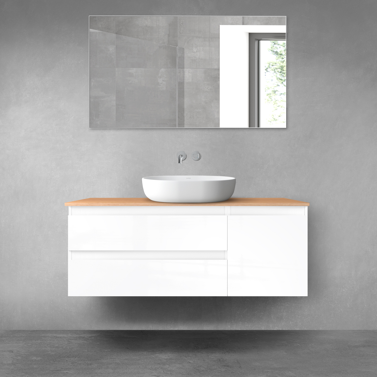 Set armadietto Oltens Vernal 60003000, armadietto Oltens Vernal 60018000, 63007060