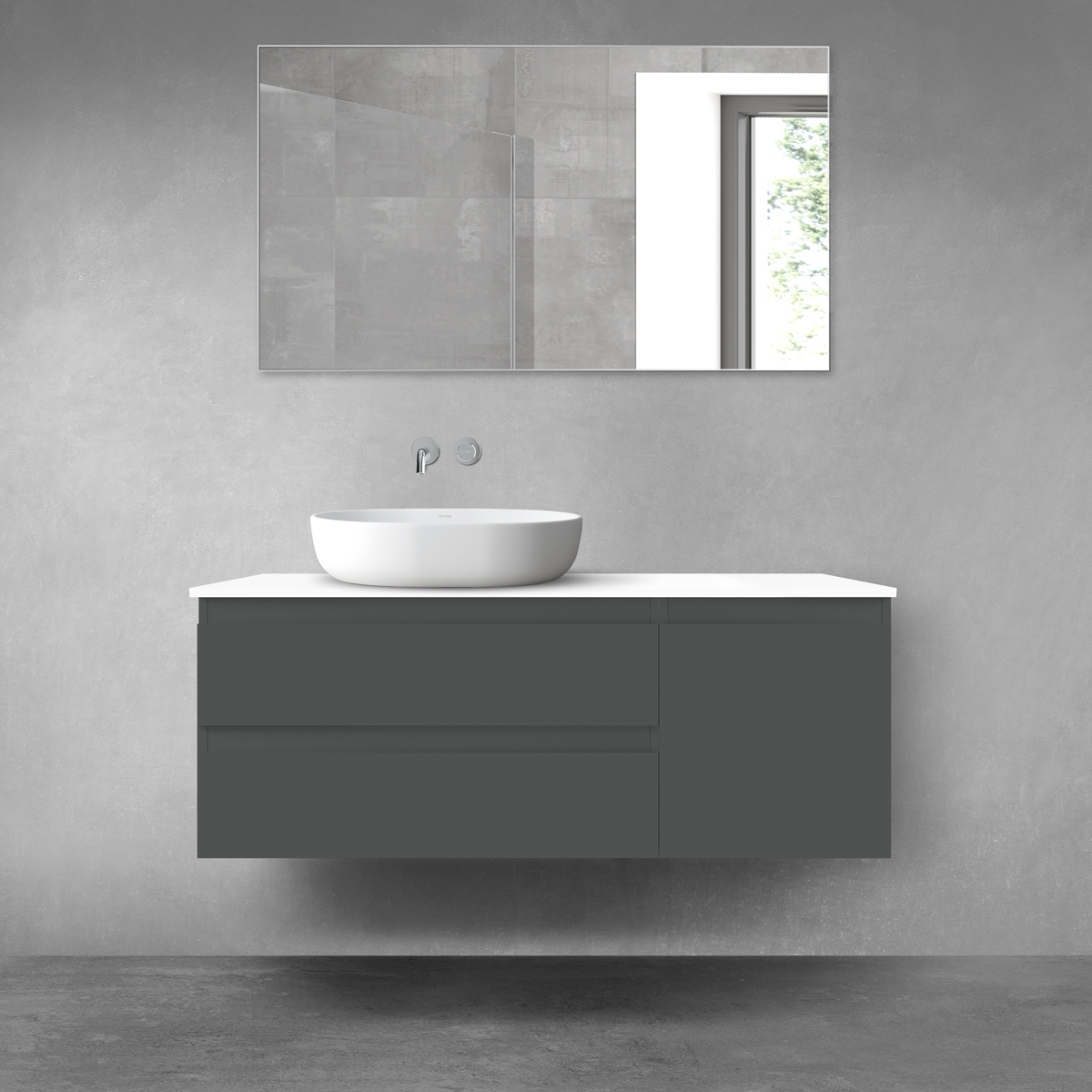 Set armadietto Oltens Vernal 60001400, armadietto Oltens Vernal 60017400, 63007000
