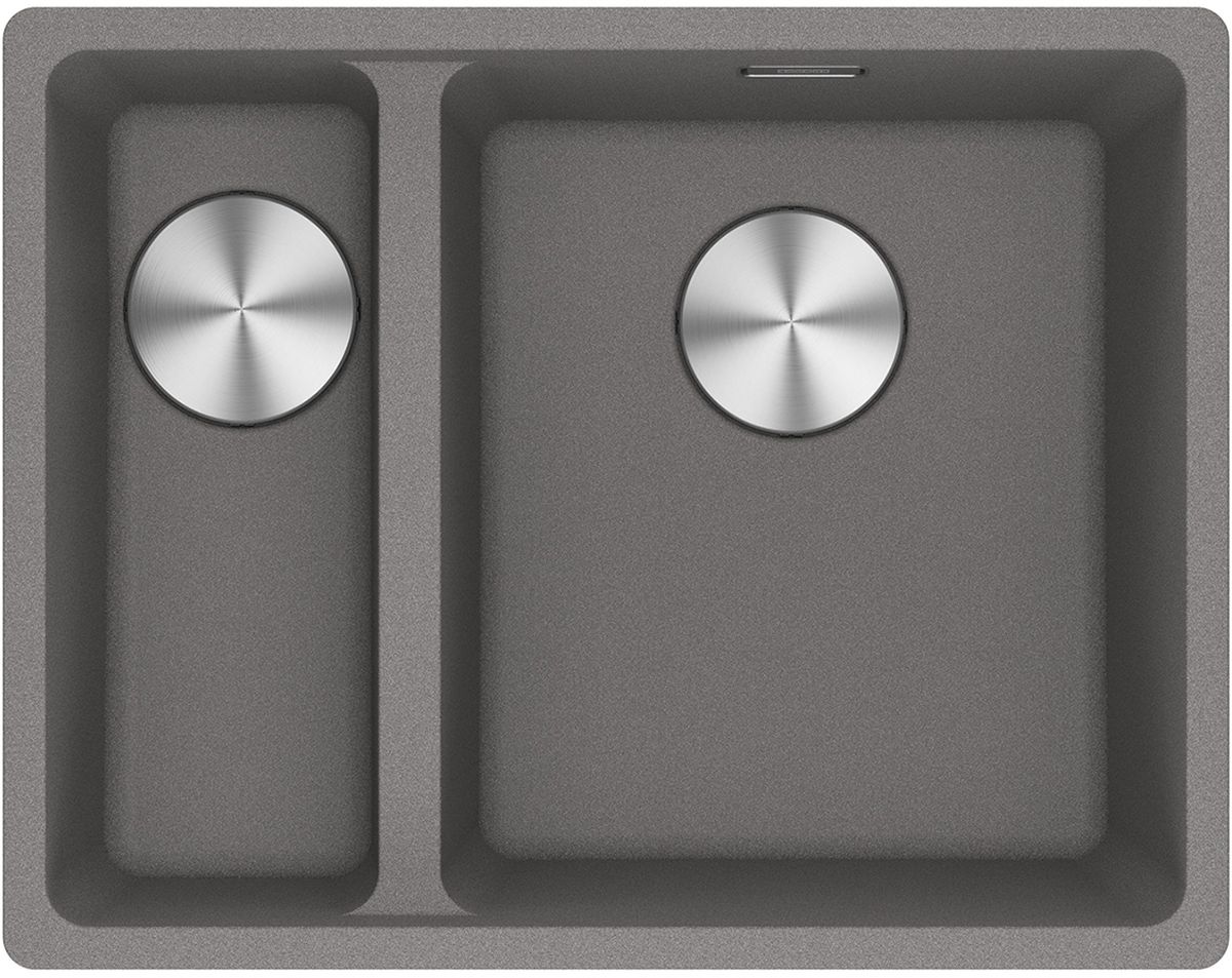 Franke Maris lavello in granito 52x40 cm grigio/grafite/inox 125.0687.270