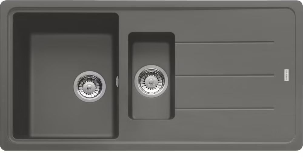 Franke Basis lavello in granito 97x50 cm grigio/grafite/inox 114.0676.274