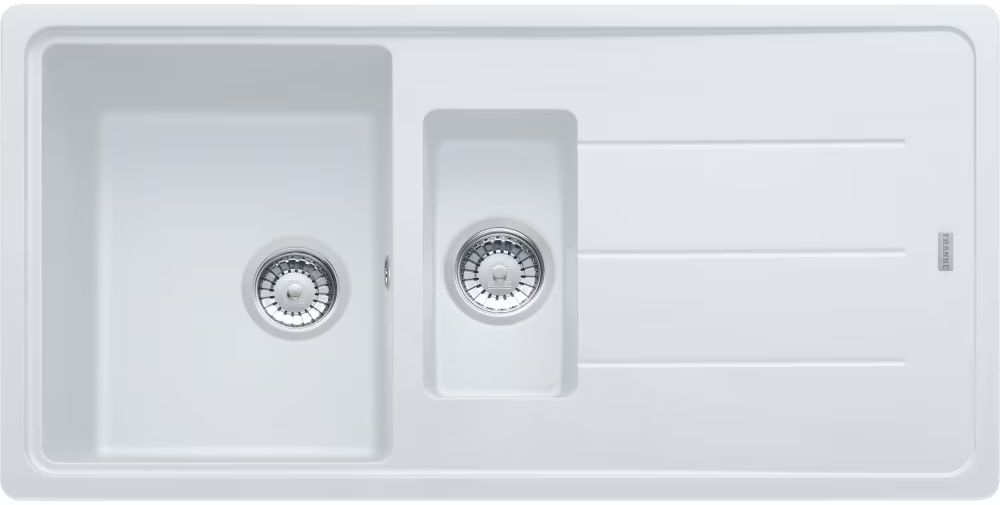 Franke Basis lavello in granito 97x50 cm bianco 114.0276.136