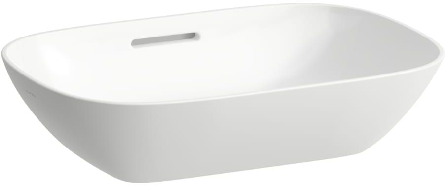 Laufen Ino lavabo 50x36 cm rettangolare da appoggio bianco lucida H8123024001091