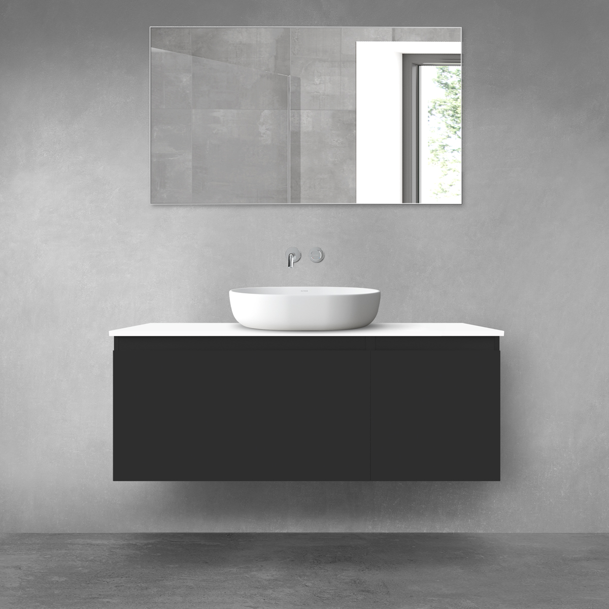 Set armadietto Oltens Vernal 60014300, armadietto Oltens Vernal 60017300, 63007000