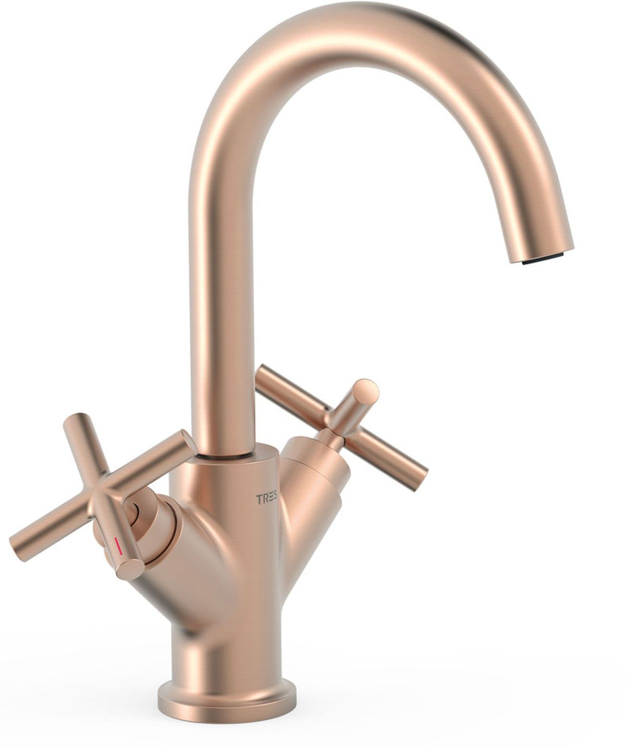 Tres Mont Blanc rubinetto per lavabo verticale || 28310301OPM
