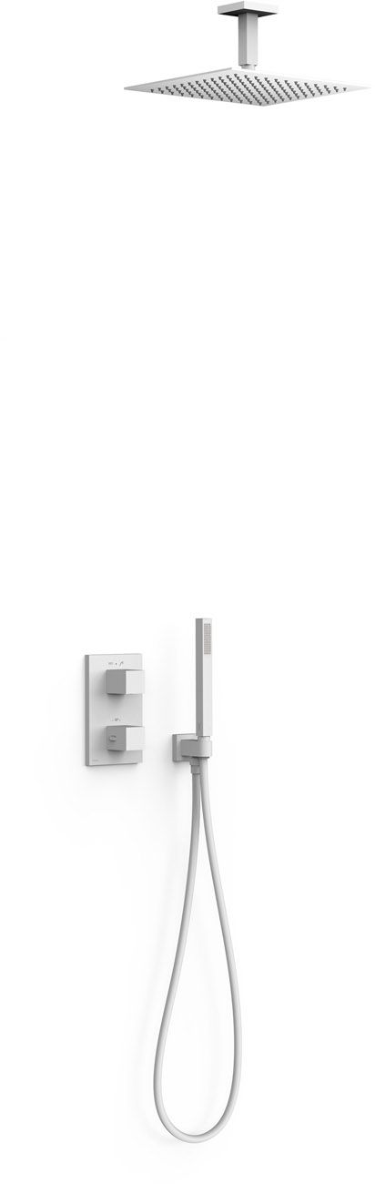 Tres Therm-Box set doccia da incasso con termostato con soffione bianco 00625003BM