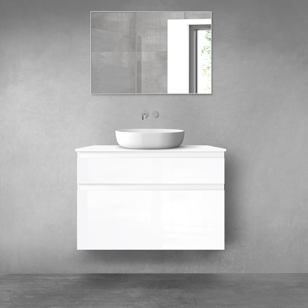 Set armadietto Oltens Vernal 60015000, armadietto Oltens Vernal 60011000, 63006000
