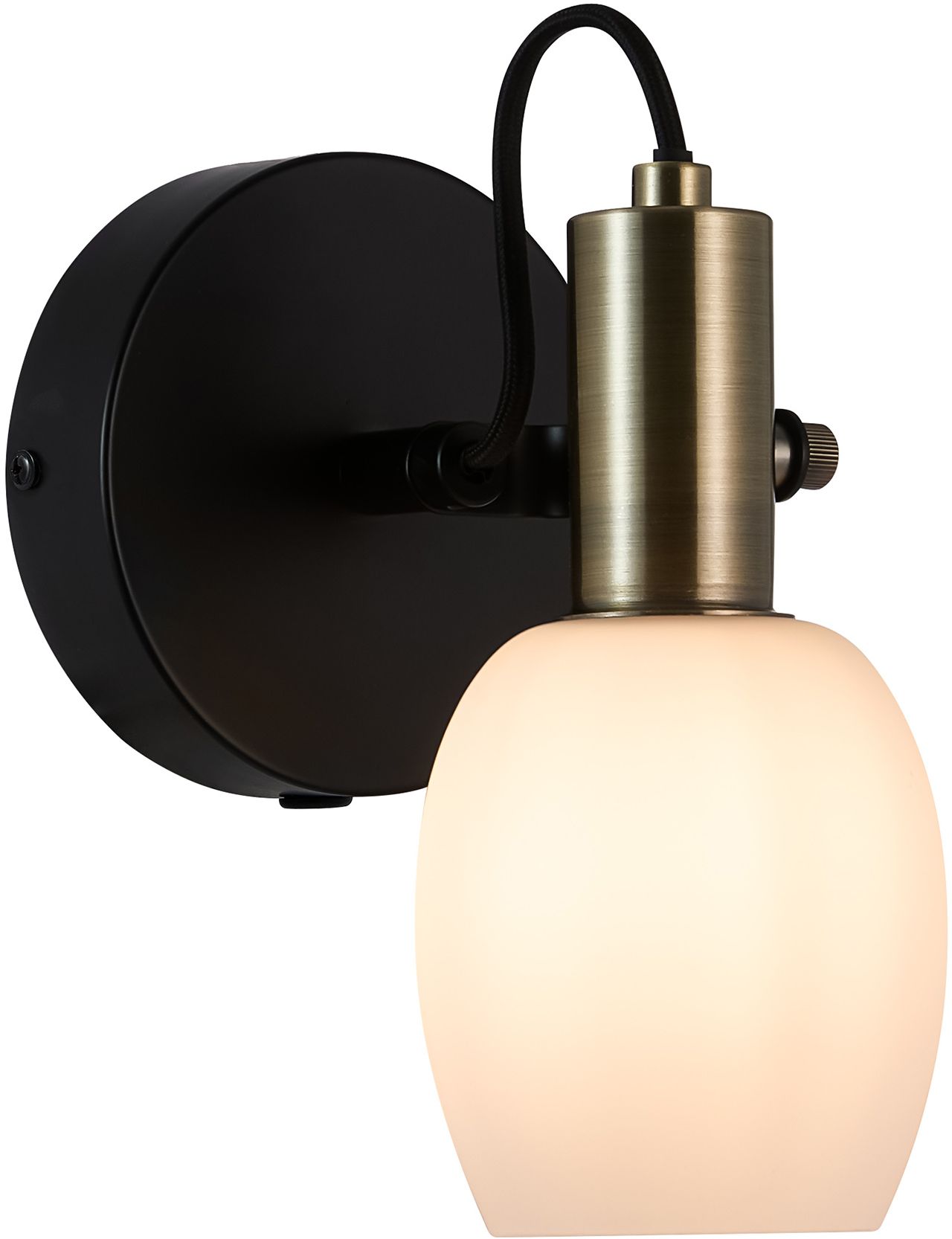 Nordlux Arild lampada da parete 1x40 W nero 2312291003