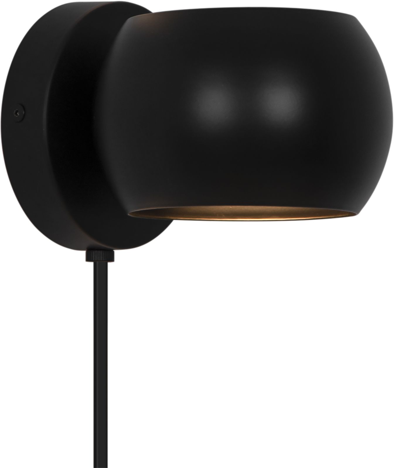 Nordlux Belir lampada da parete 1x5 W nero 2312201003