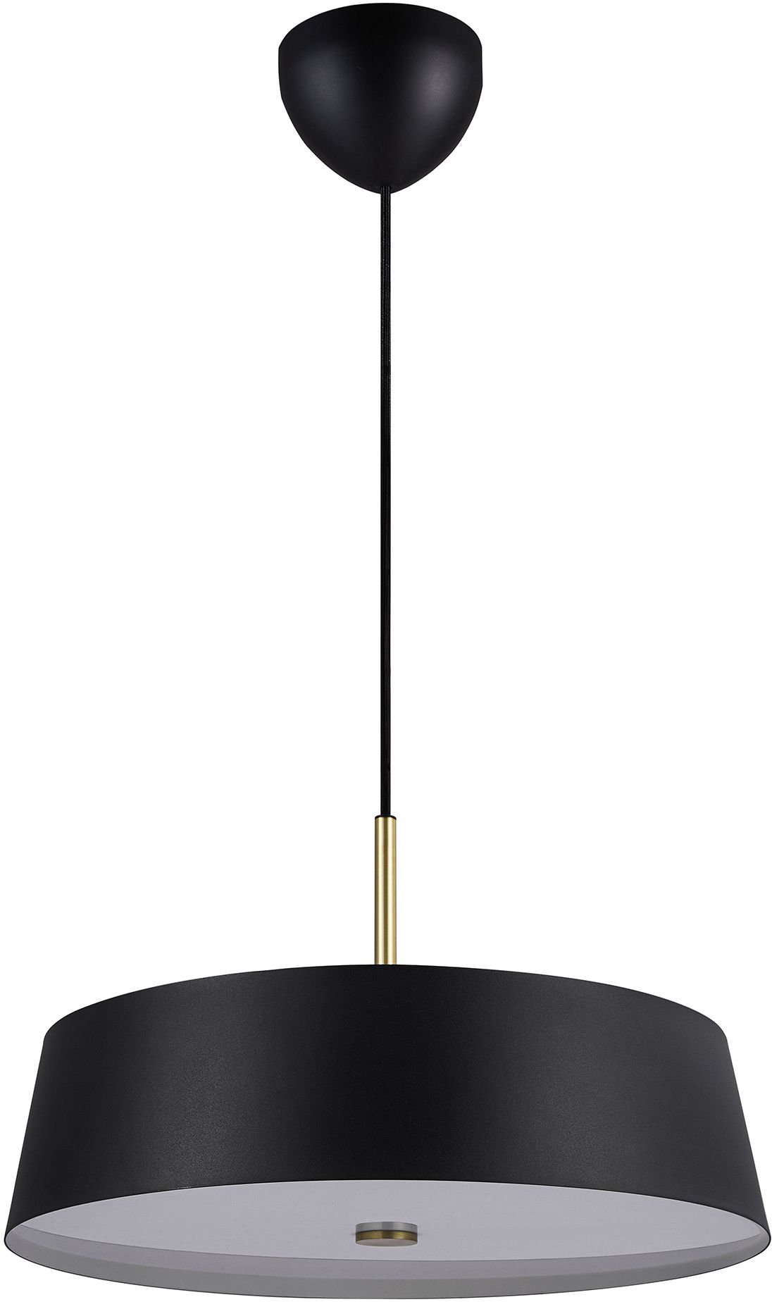 Nordlux Clasi lampada sospesa 3x15 W nero-oro 2312623003