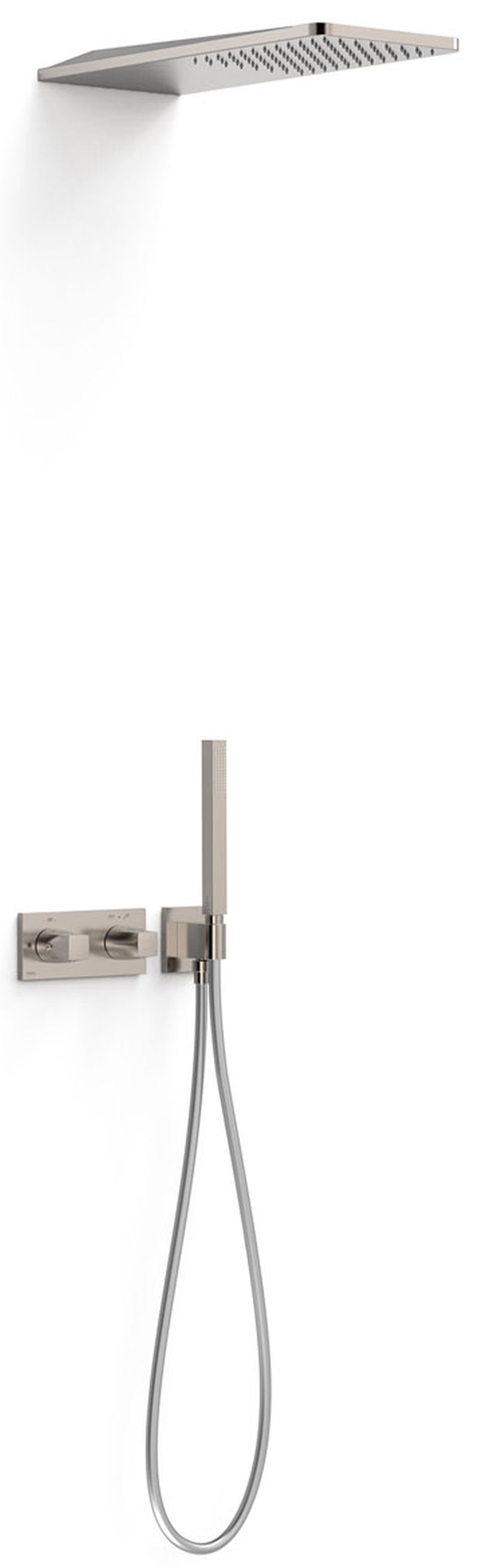 Tres B-System set doccia da incasso con termostato con soffione || 30725205AC