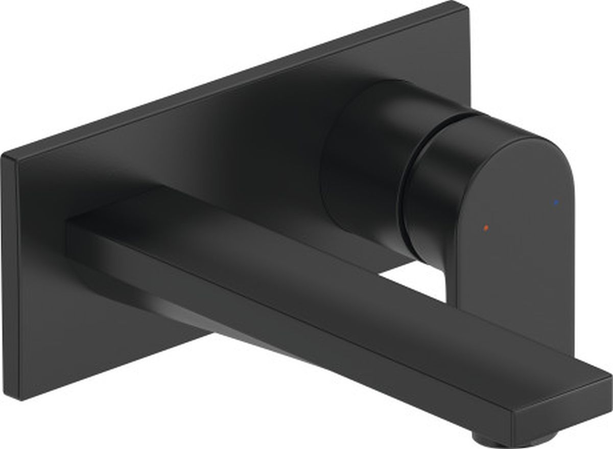 Duravit Tulum rubinetto per lavabo da incasso nero TU1070004046