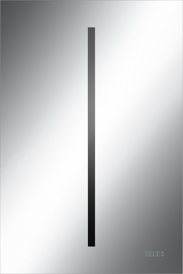 Tece Filo placca di comando per orinatoio cromo lucido 9242067